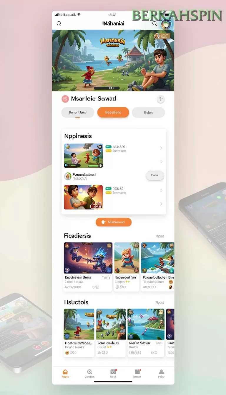 Cuplikan layar QQSLOT — halaman utama