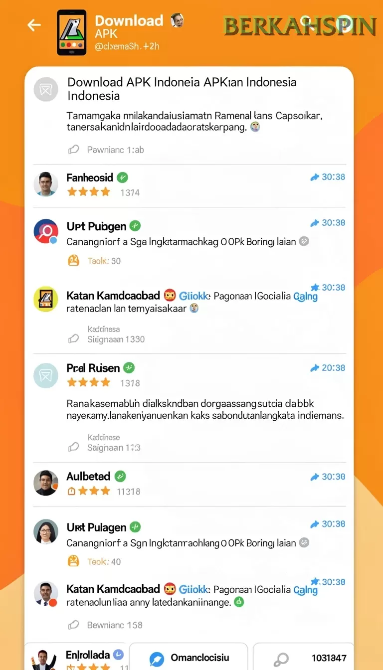 Cuplikan layar RPRPRP — halaman utama