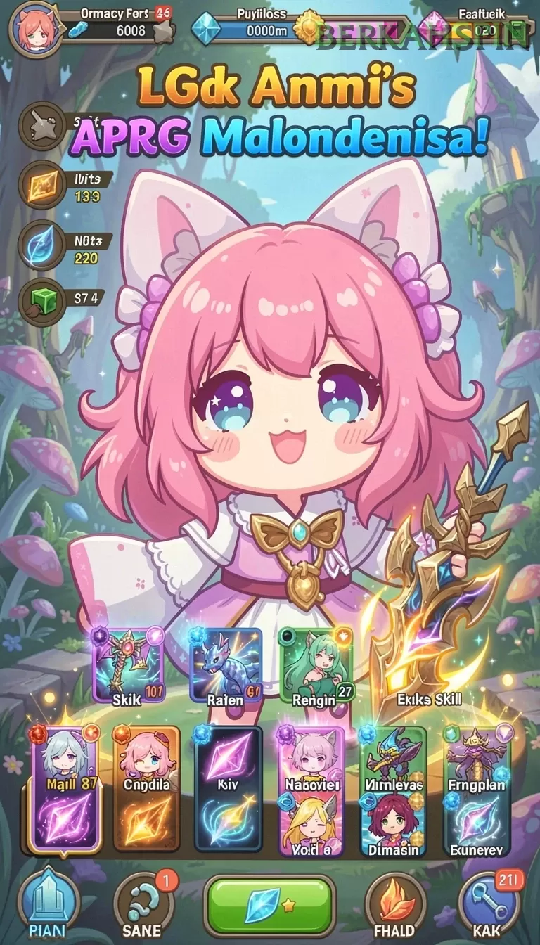 Cuplikan layar LEBAH4D — menu navigasi