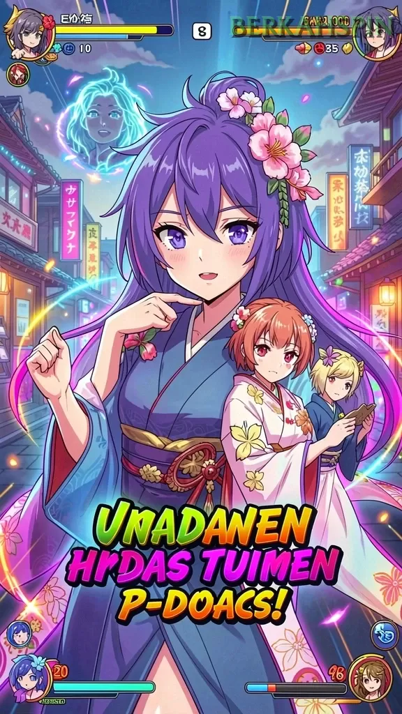 Cuplikan layar EVENTS — menu navigasi