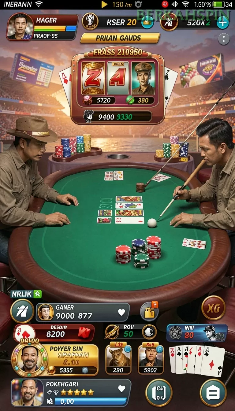 Cuplikan layar EVENTS — pengaturan akun