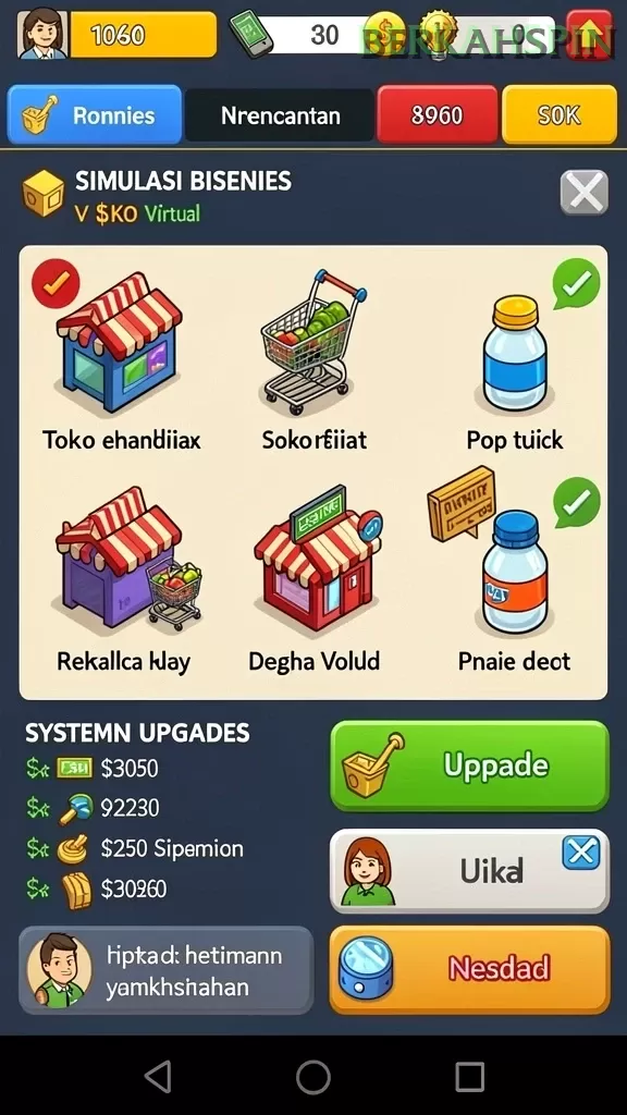 Cuplikan layar PGSPLAY — halaman utama